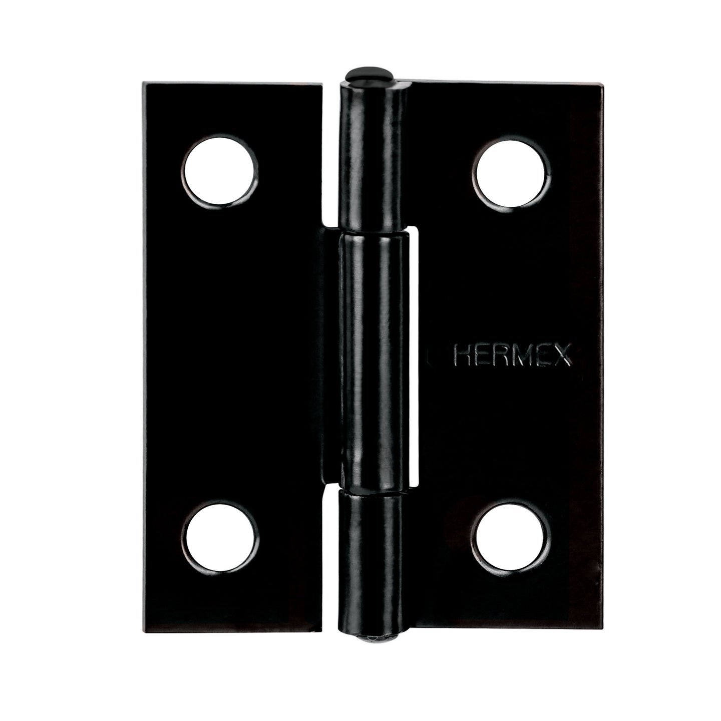 BR-156 Bisagra rectangular 1-1/2" negra, HERMEX