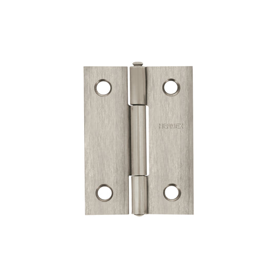 BR-204 Bisagra rectangular 2" acero inoxidable, HERMEX