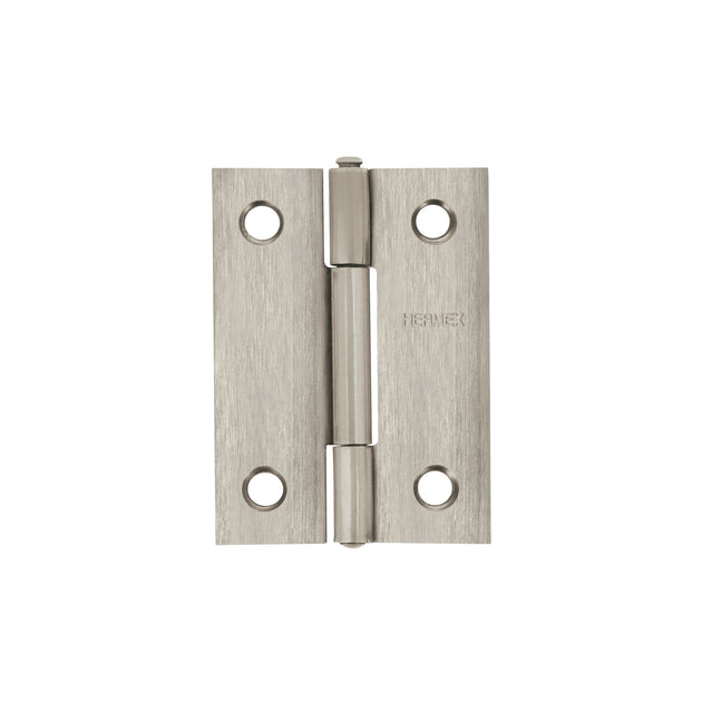 BR-204 Bisagra rectangular 2" acero inoxidable, HERMEX