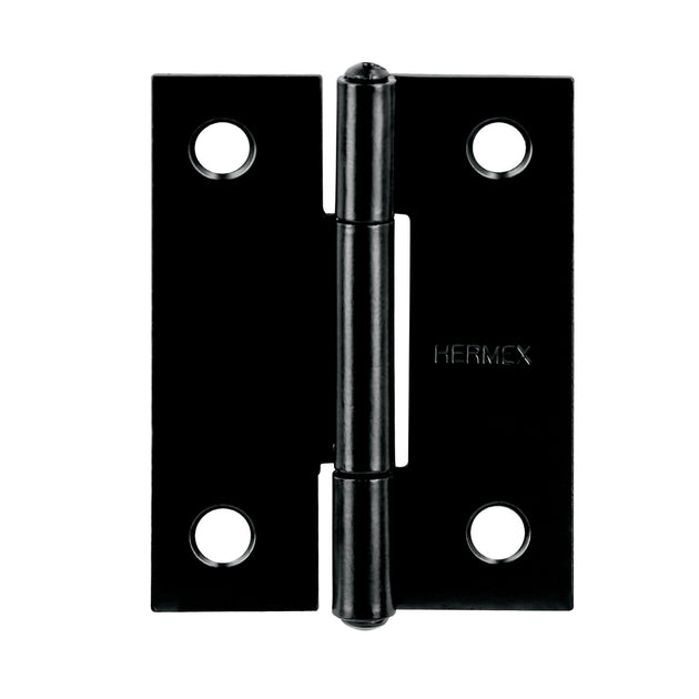 BR-206 Bisagra rectangular 2" negra, HERMEX