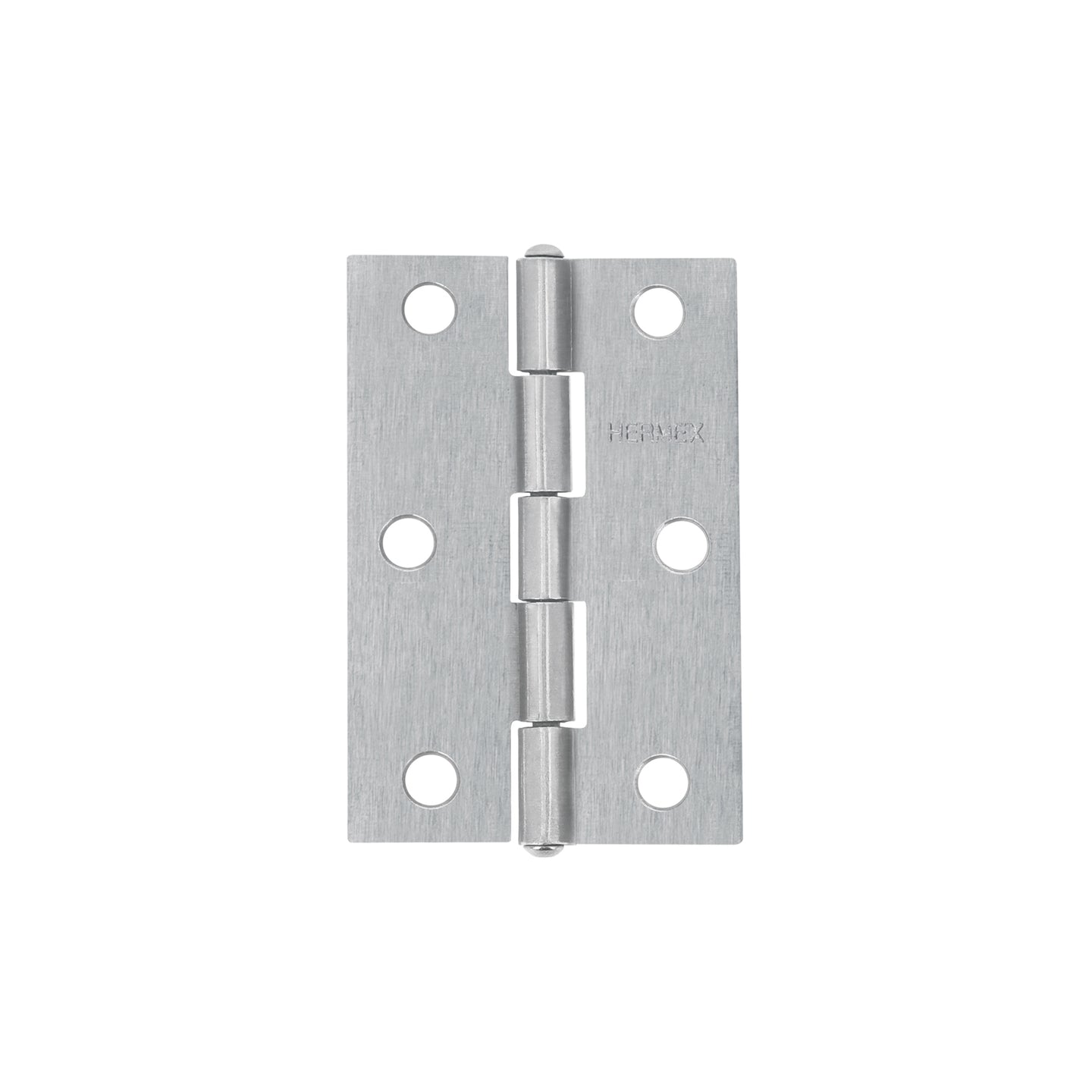 BR-250 Bisagra rectangular 2-1/2" acero pulido, HERMEX