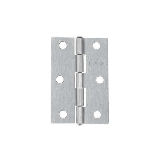 BR-250 Bisagra rectangular 2-1/2" acero pulido, HERMEX