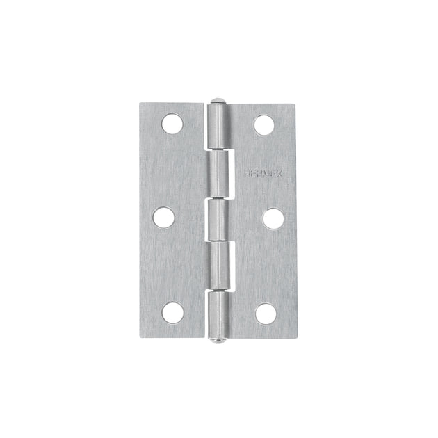 BR-250 Bisagra rectangular 2-1/2" acero pulido, HERMEX