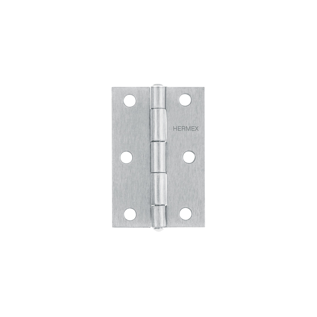 BR-300 Bisagra rectangular 3" acero pulido, HERMEX