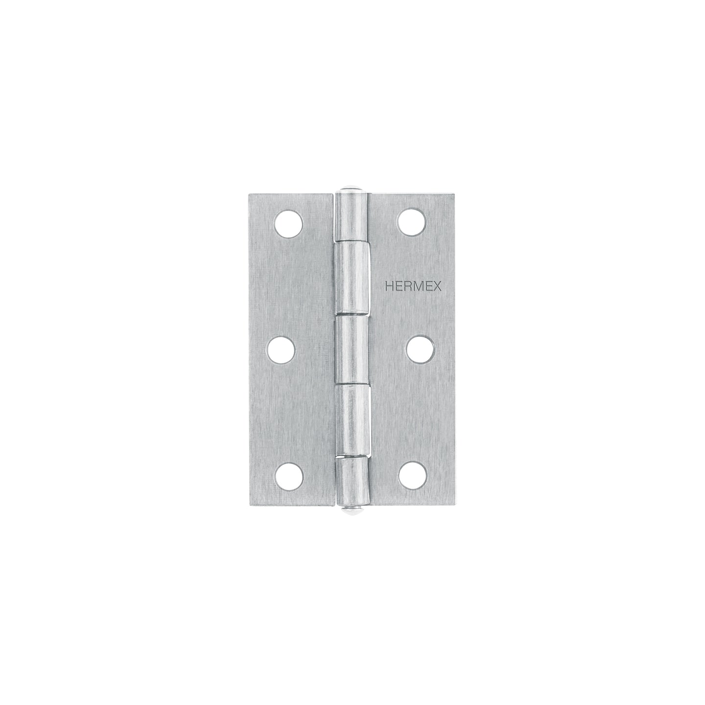 BR-300 Bisagra rectangular 3" acero pulido, HERMEX
