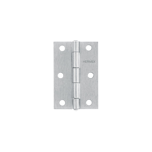 BR-300 Bisagra rectangular 3" acero pulido, HERMEX