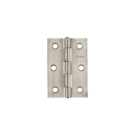 BR-304 Bisagra rectangular 3" acero inoxidable, HERMEX