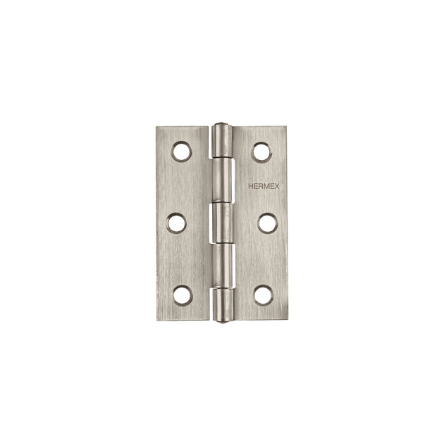BR-304 Bisagra rectangular 3" acero inoxidable, HERMEX