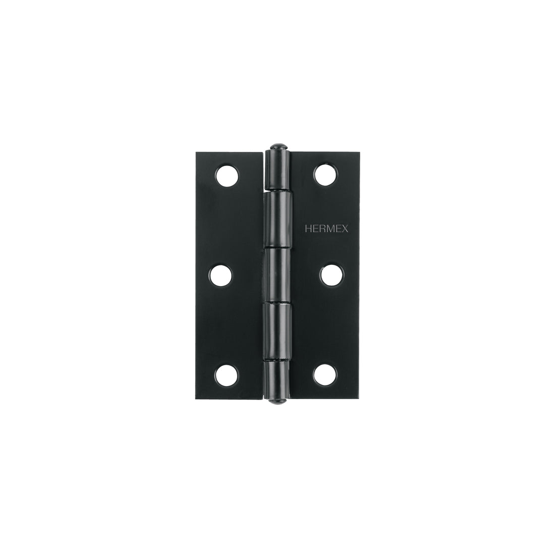 BR-306 Bisagra rectangular 3" negra, HERMEX