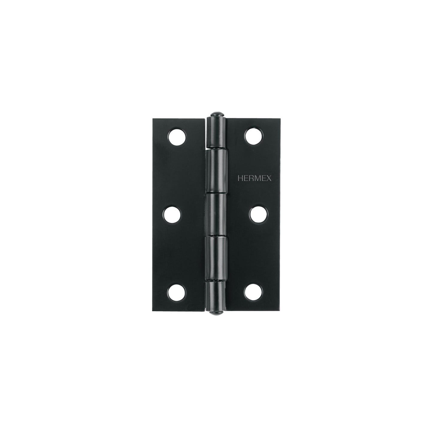 BR-306 Bisagra rectangular 3" negra, HERMEX