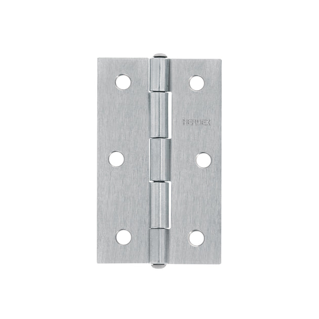 BR-350 Bisagra rectangular 3-1/2" acero pulido, HERMEX