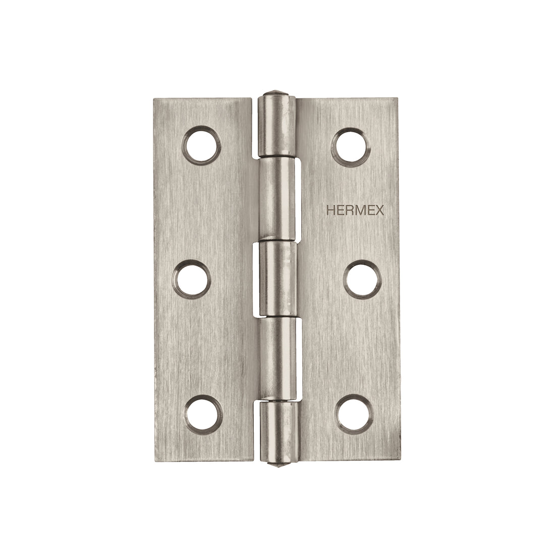 BR-354 Bisagra rectangular 3-1/2" acero inoxidable, HERMEX