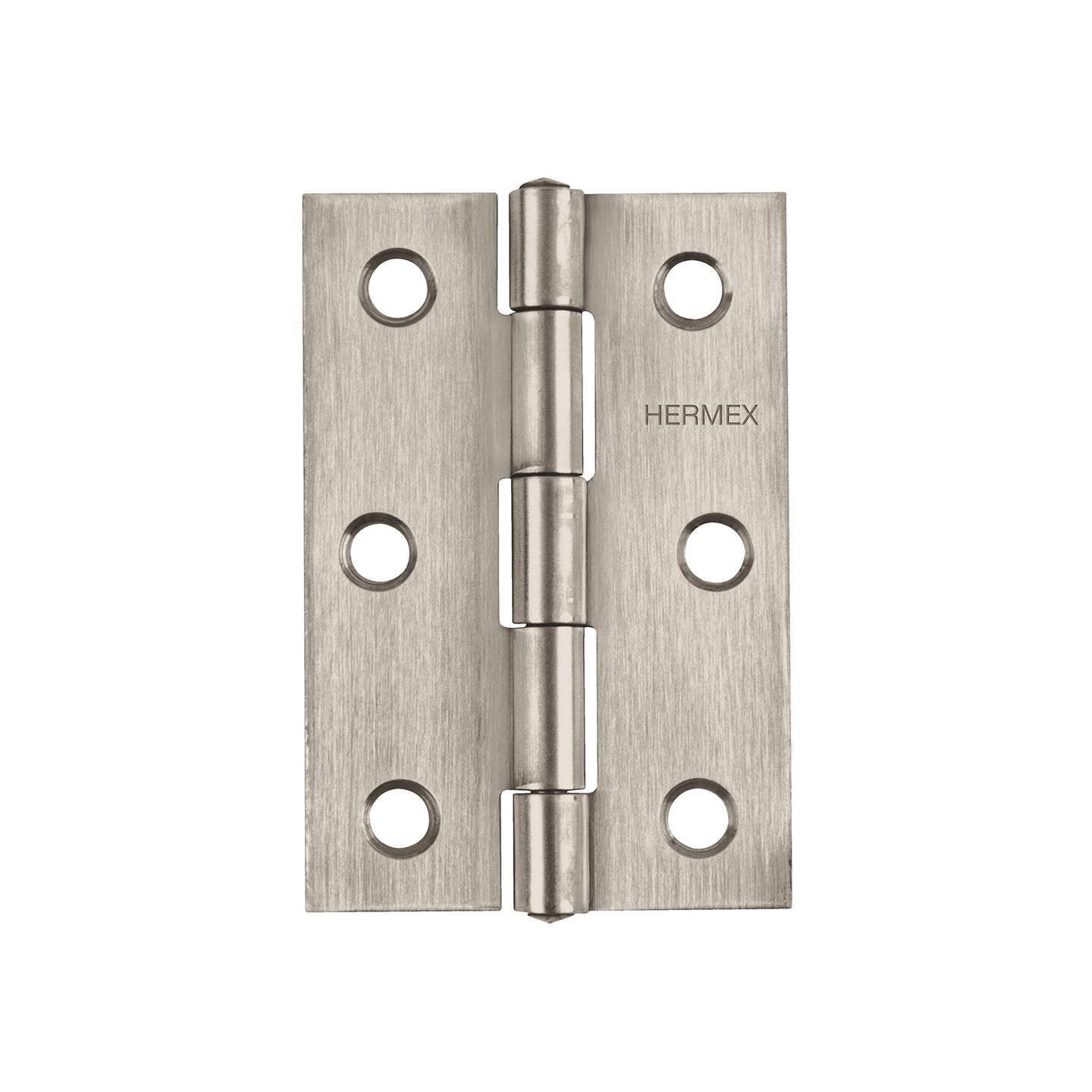 BR-354 Bisagra rectangular 3-1/2" acero inoxidable, HERMEX