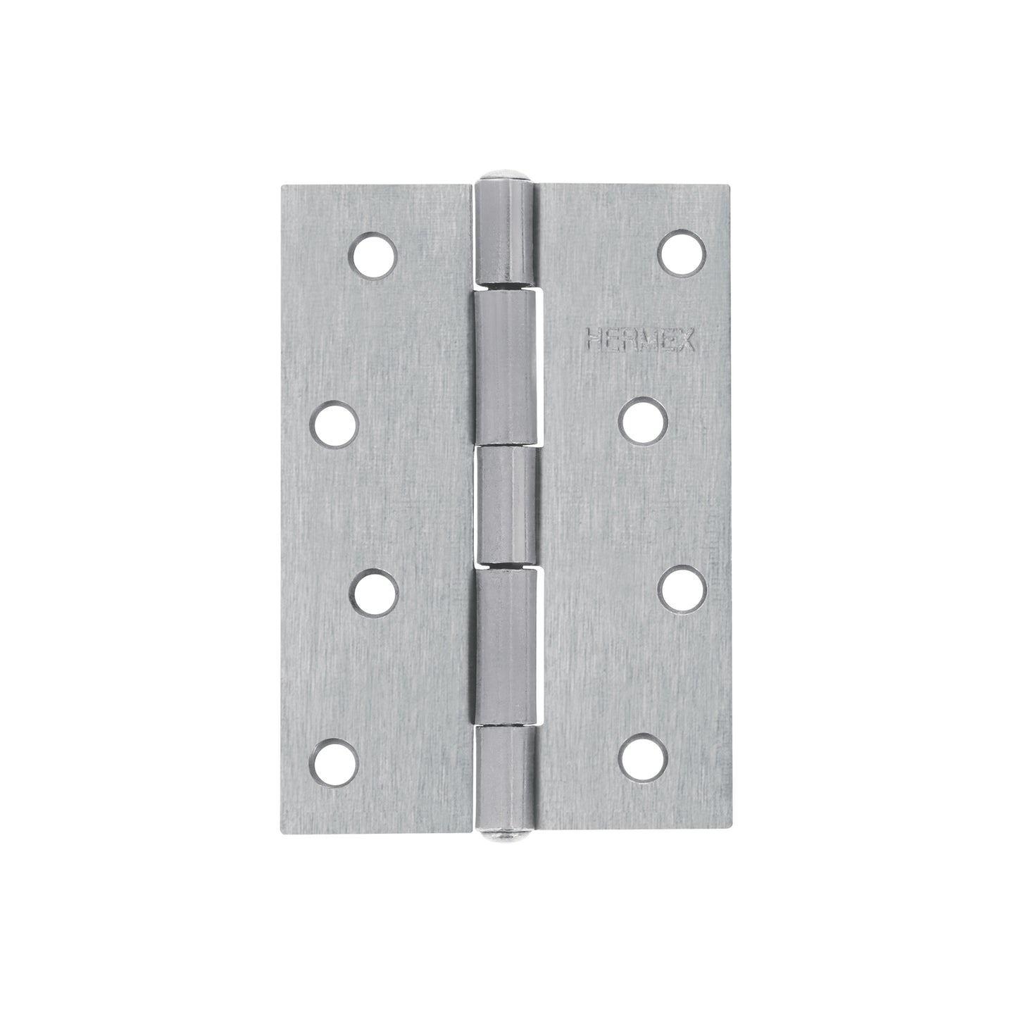 BR-400 Bisagra rectangular 4" acero pulido, HERMEX
