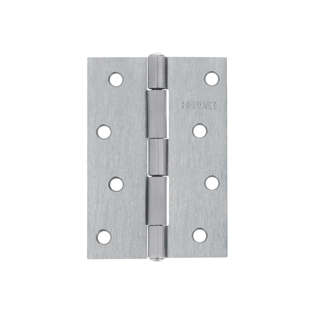 BR-400 Bisagra rectangular 4" acero pulido, HERMEX