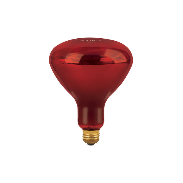 BR-40I Lámpara incandescente de calor, BR40 270 Watts, rojo