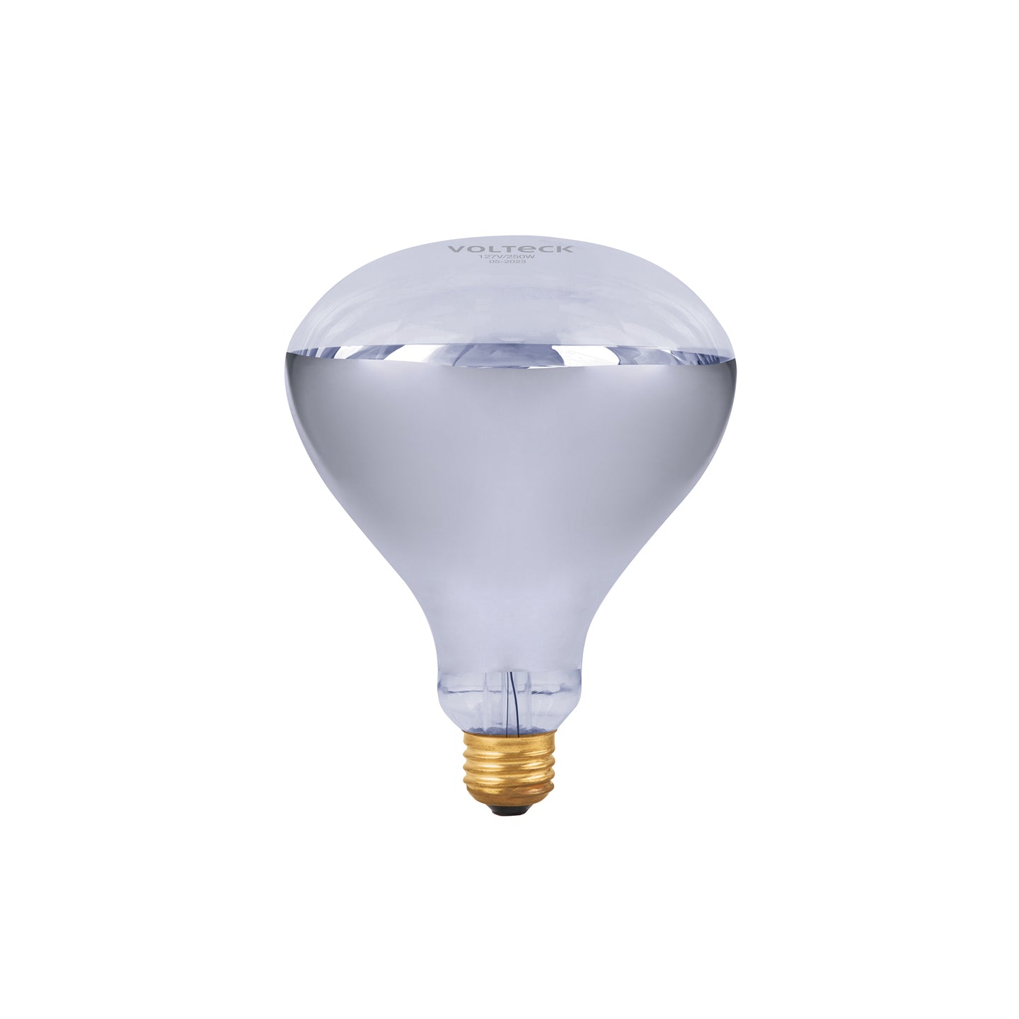 BR-40IT Lámpara incandescente de calor, BR40 250 Watts, transparente