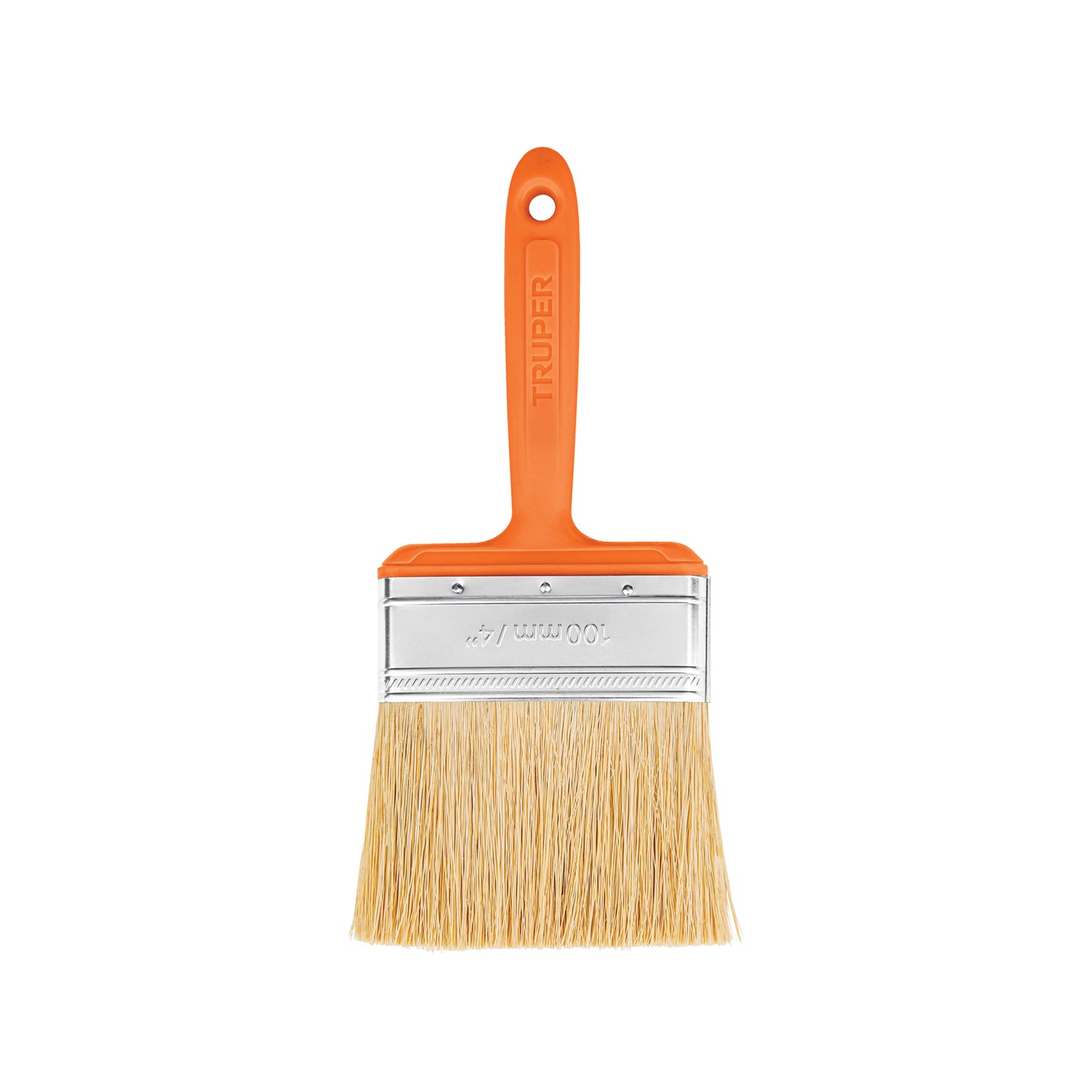 BREN-4 Brocha para encalar e impermeabilizar de 4", mango plástico