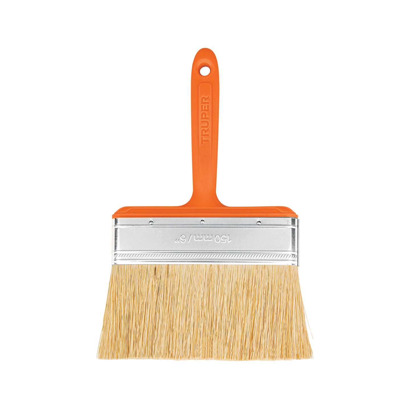 BREN-6 Brocha para encalar e impermeabilizar de 6", mango plástico