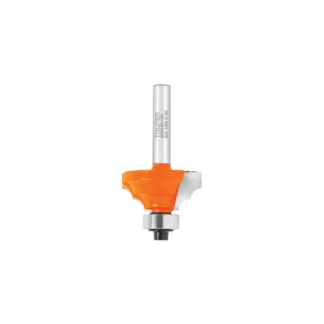 BROU-M1-1/8X Broca para router, moldura clásica, 1-1/8" con balero,Truper