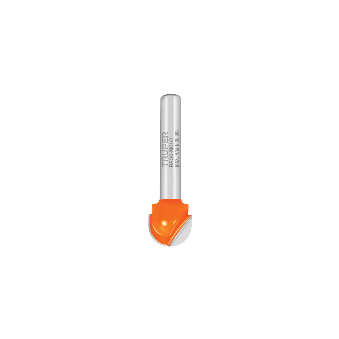 BROU-MC1/2 Broca para router, media caña, 1/2", Truper