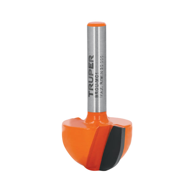BROU-MC1 Broca para router, media caña, 1", Truper