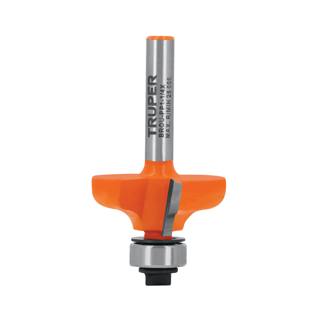 BROU-PP1-1/4X Broca para router, pecho paloma, 1-1/4" con balero, Truper