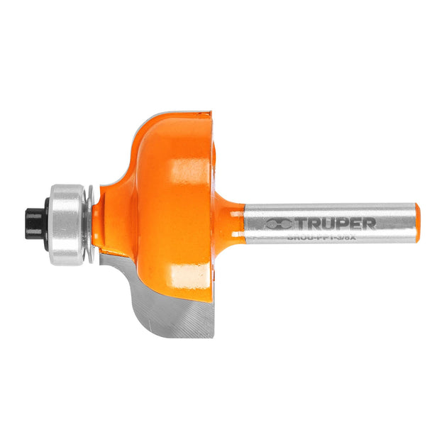 BROU-PP1-3/8X Broca para router, pecho paloma, 1-3/8" con balero, Truper
