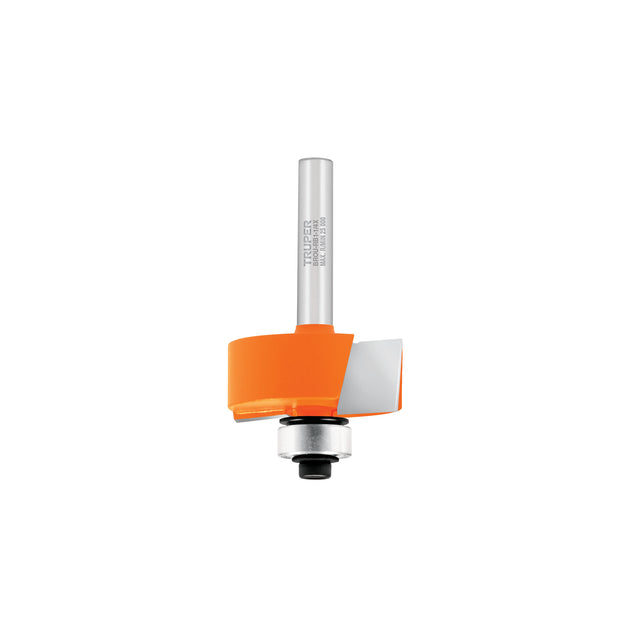BROU-RB1-1/4X Broca para router, rebajado, 1-1/4" con balero, Truper
