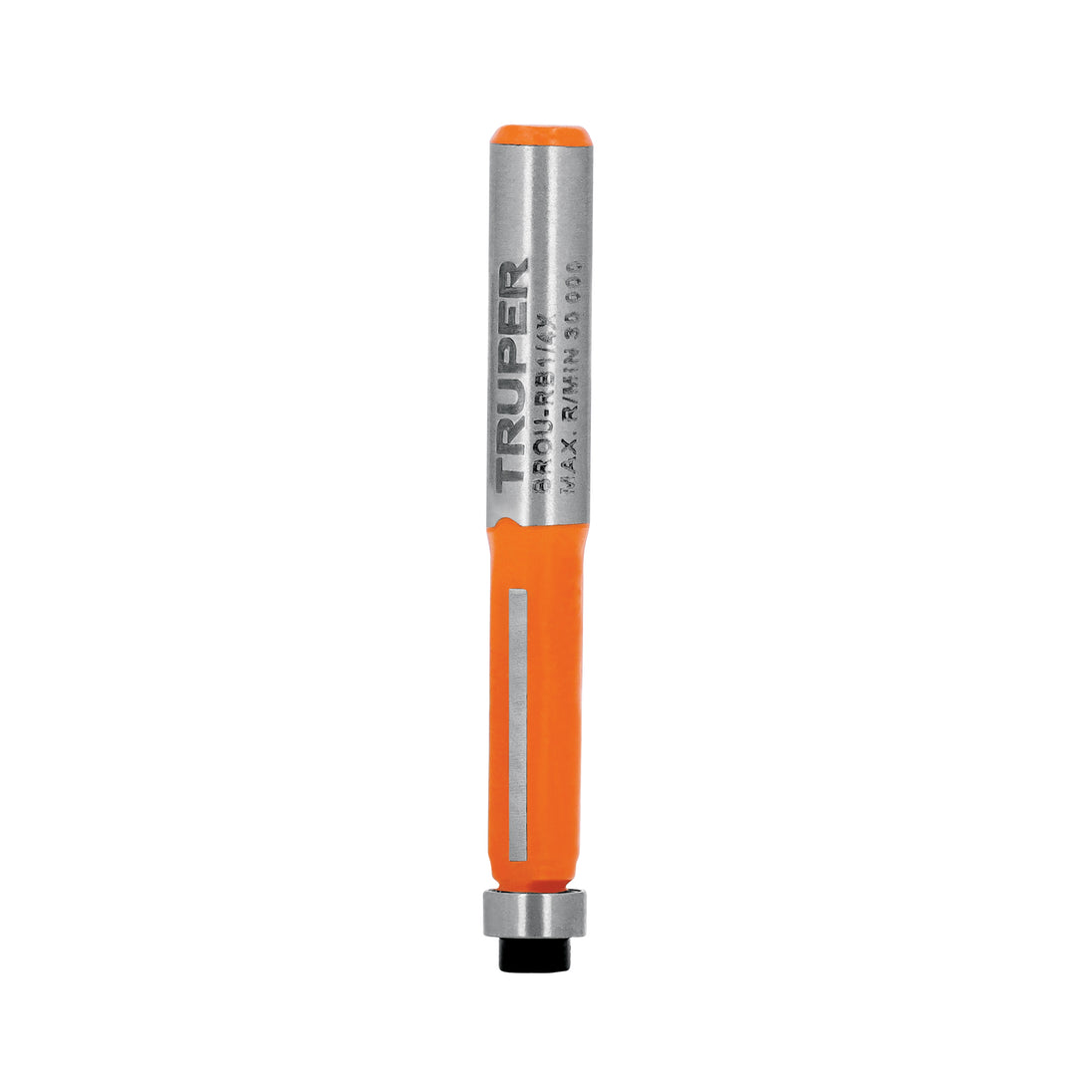 BROU-RB1/4X Broca para router, corte recto, 1/4" con balero, Truper