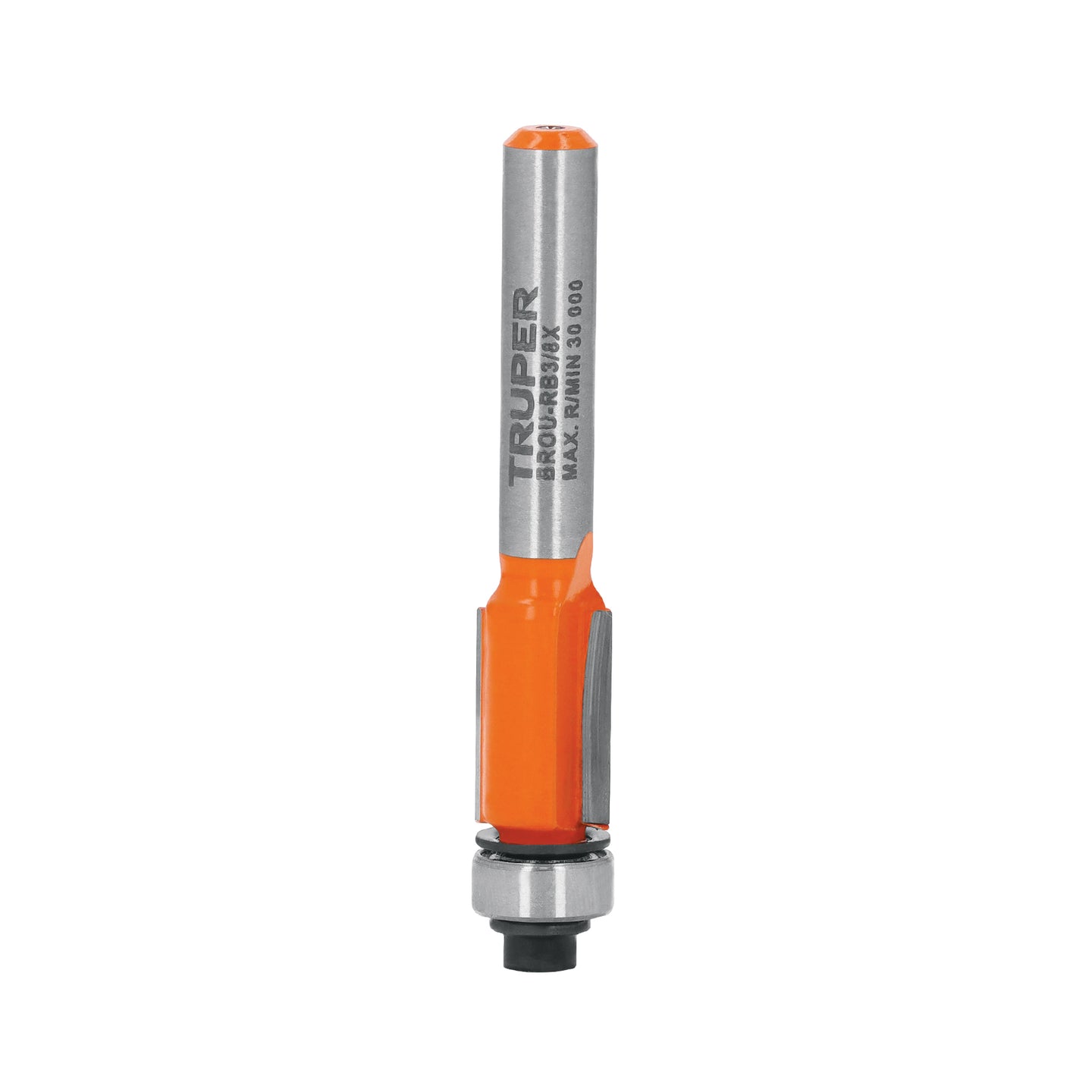BROU-RB3/8X Broca para router, corte recto, 3/8" con balero, Truper