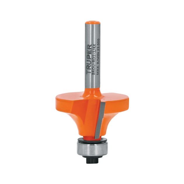 BROU-RD1-1/4X Broca para router, redondeado, 1-1/4" con balero, Truper