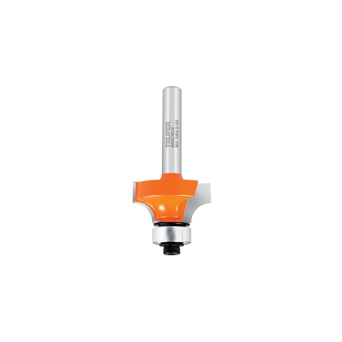 BROU-RD1X Broca para router, redondeado, 1" con balero, Truper