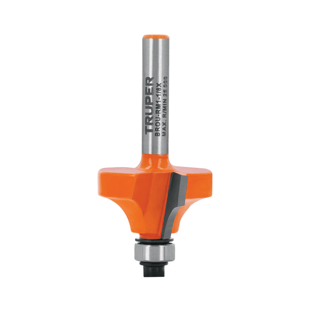 BROU-RM1-1/8X Broca para router, redondeado con moldura, 1-1/8" con balero