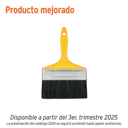 BRP-6 Brocha uso general de 6" con mango de plástico, PRETUL