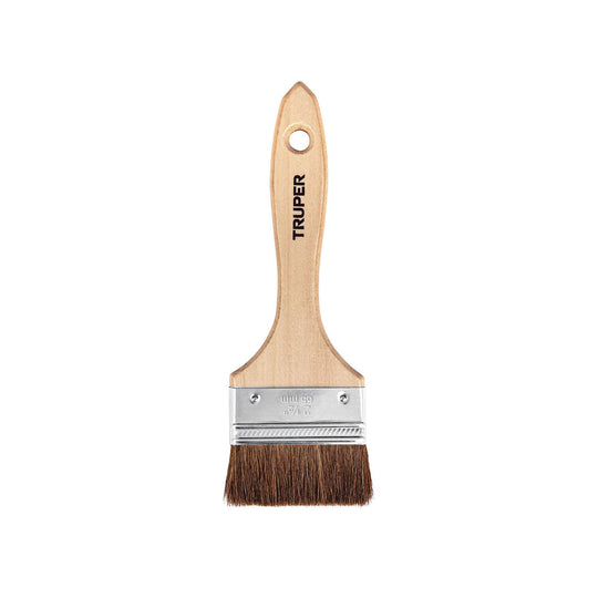 Brocha Truper BRT-2-1/2C, 2-1/2", Cerdas Naturales