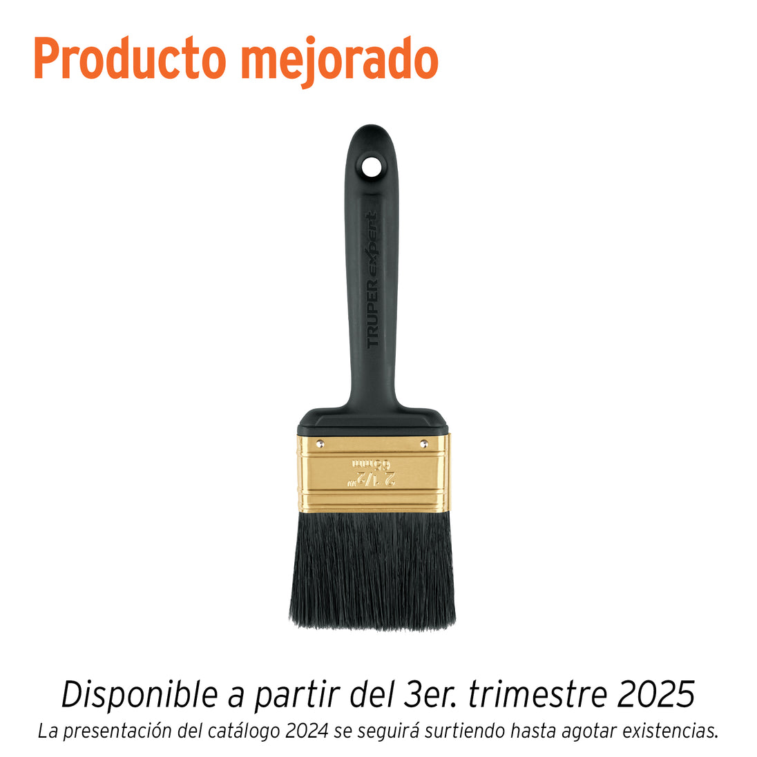 BRT-2-1/2X Brocha profesional de 2-1/2" mango de plástico, Expert