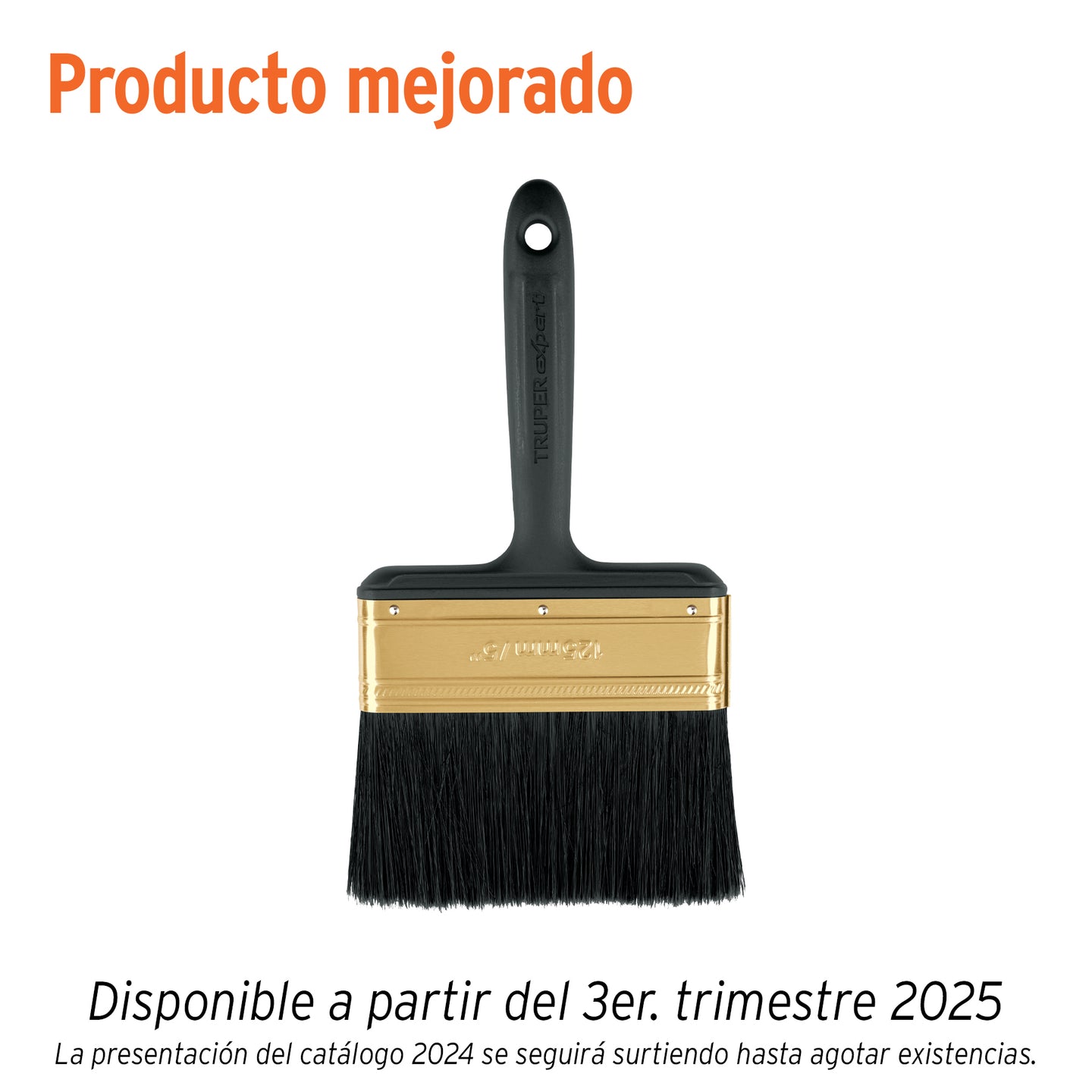 BRT-5X Brocha profesional de 5" mango de plástico, Truper Expert
