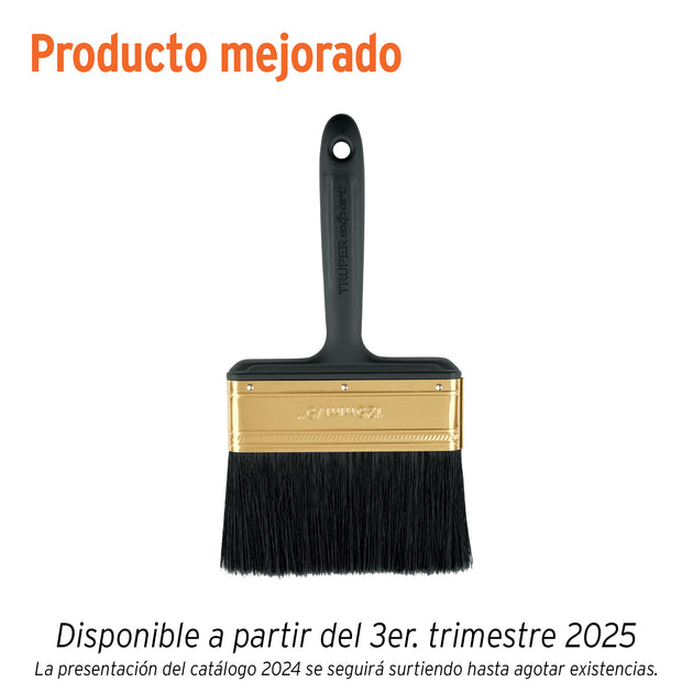 BRT-5X Brocha profesional de 5" mango de plástico, Truper Expert