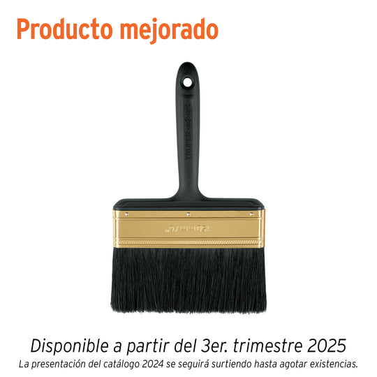 BRT-6X Brocha profesional de 6" mango de plástico, Truper Expert