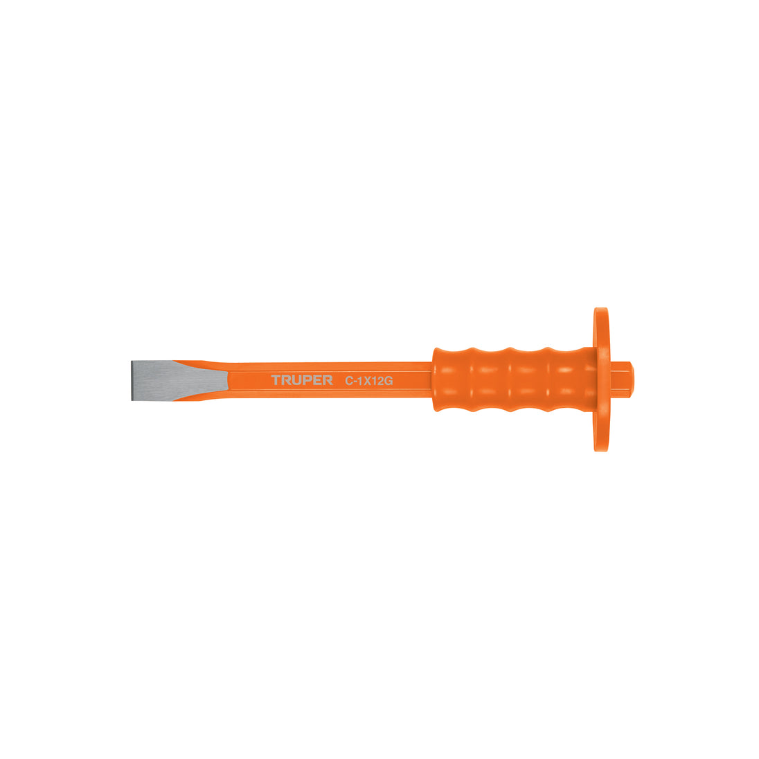C-1X12G Cincel de corte frío 1 X 12" con grip, Truper