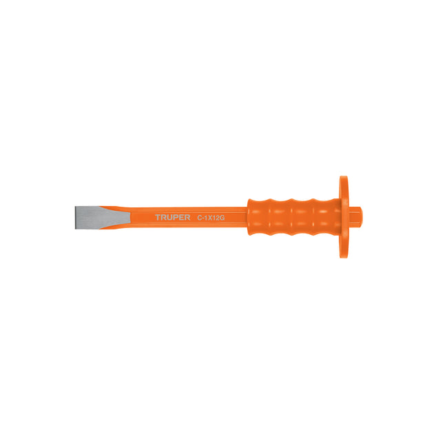 C-1X12G Cincel de corte frío 1 X 12" con grip, Truper