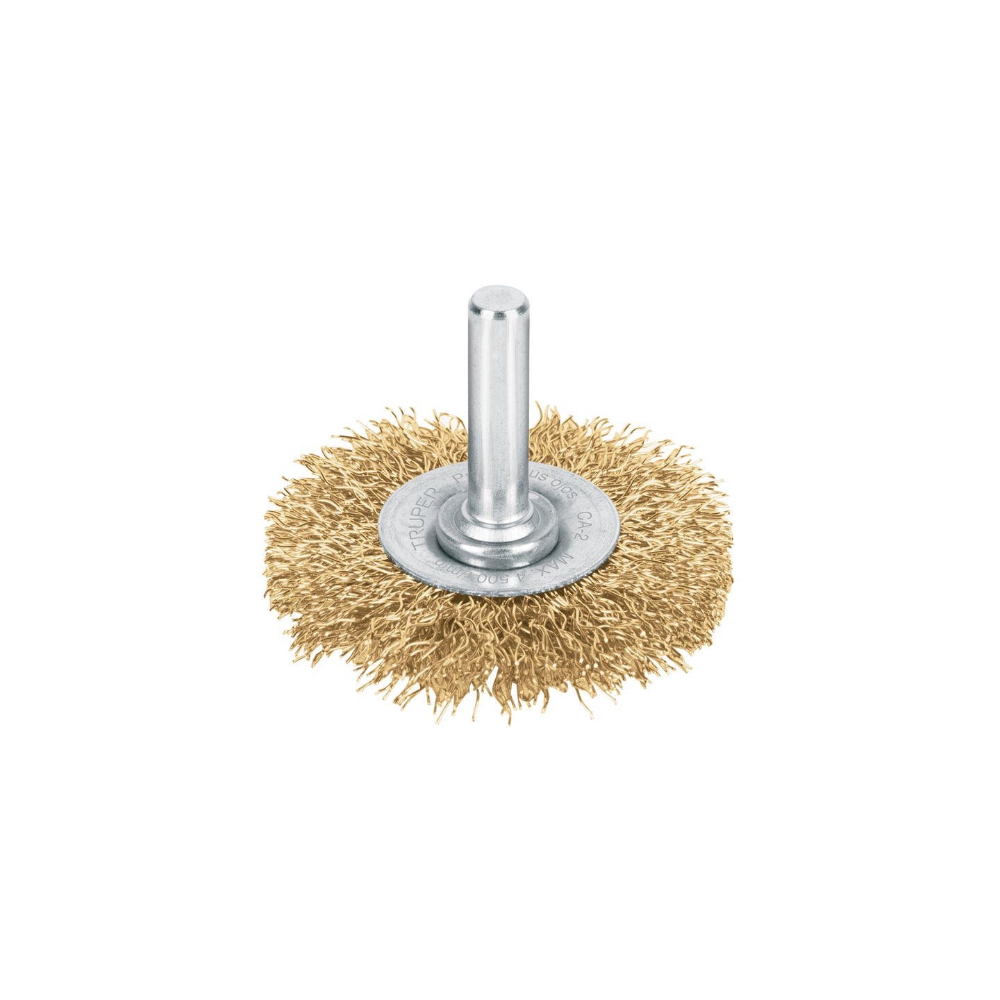 CA-2 Carda circular 2" alambre grueso para taladro, TRUPER