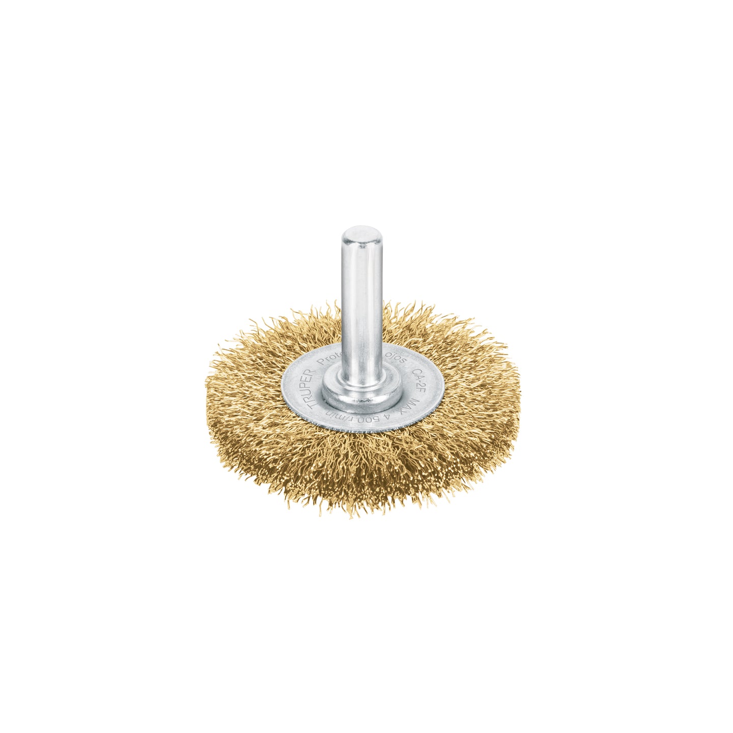 CA-2F Carda circular 2" alambre fino para taladro, TRUPER