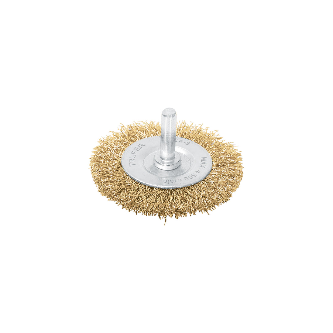 CA-3 Carda circular 3" alambre grueso para taladro, TRUPER
