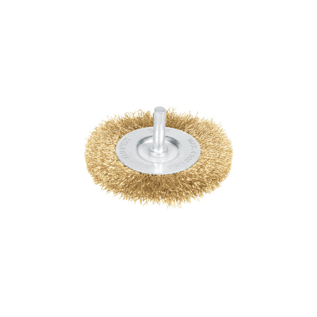 CA-3F Carda circular 3" alambre fino para taladro, TRUPER