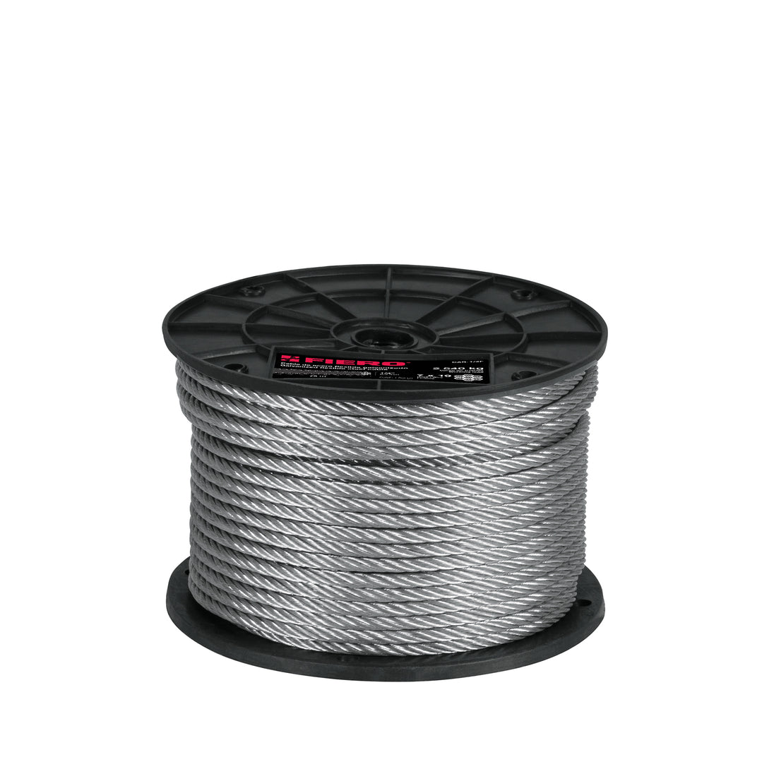 CAB-1/4F Metro de cable flexible 1/4" de acero 7x19 hilos, 75 m