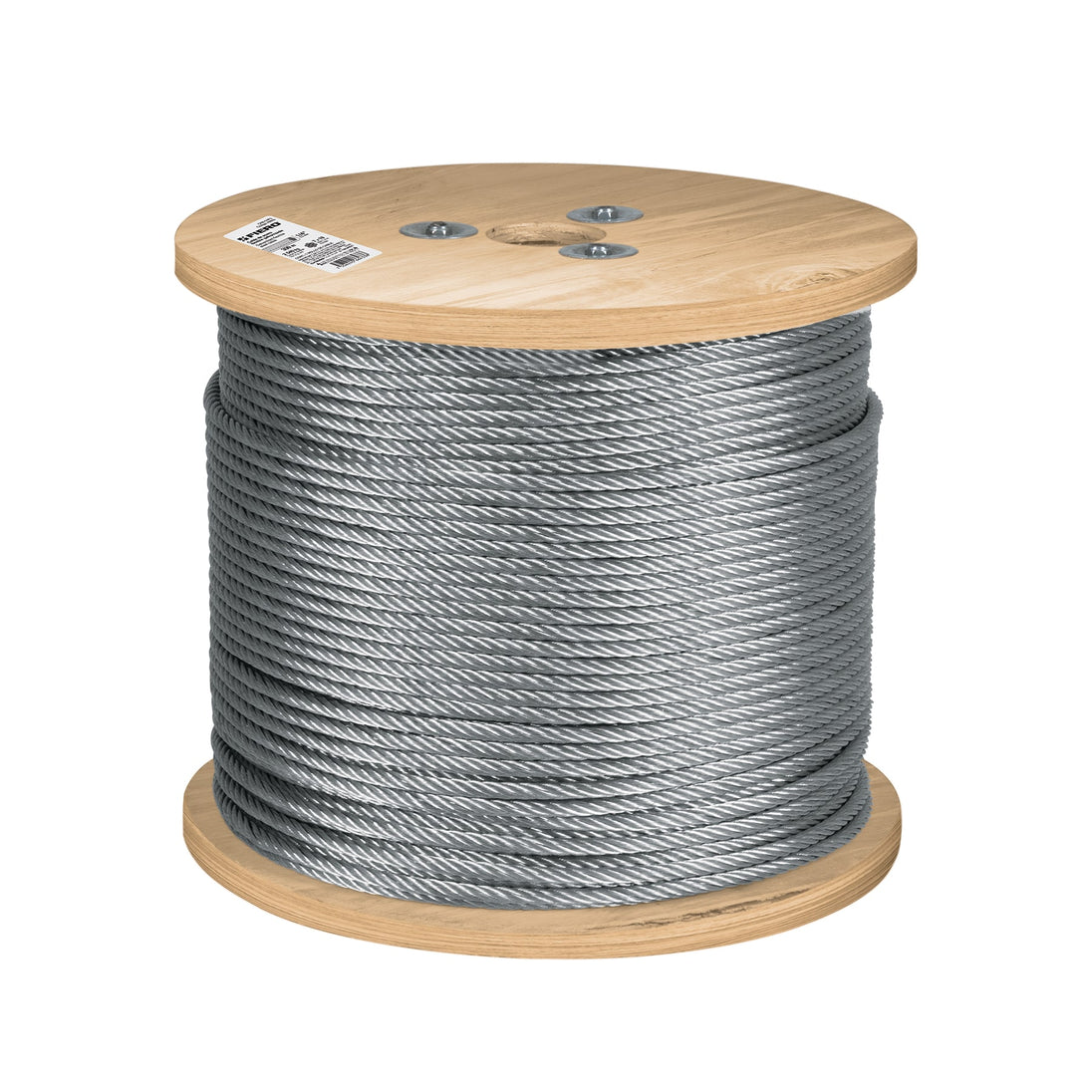 CAB-1/4F3 Metro de cable flexible 1/4" de acero 7x19 hilos, 300 m