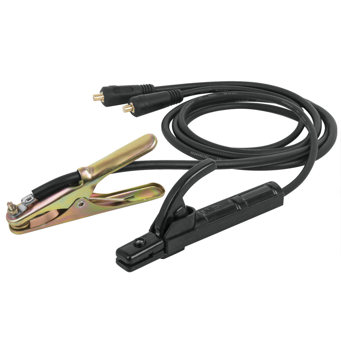 CAB-200 Cables portaelectrodo y pinza de tierra 200A, 3/8", EXPERT