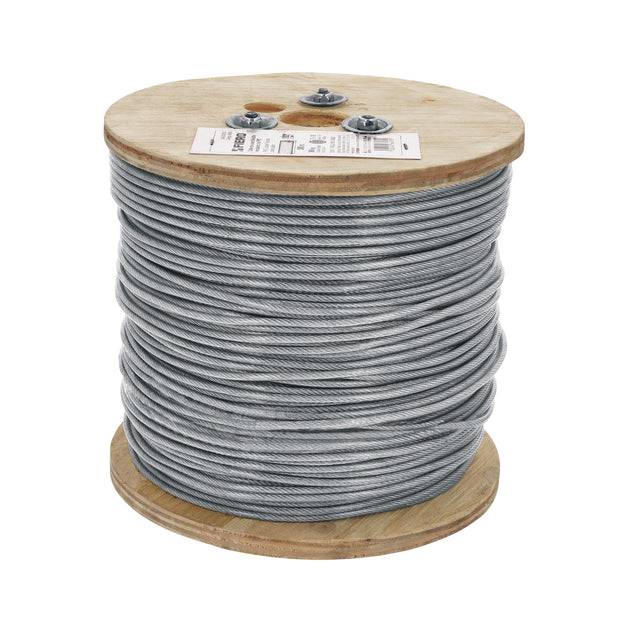 CAB-3/32FX3 Metro cable flexible 3/32" acero 7x19 recubierto PVC, 300 m